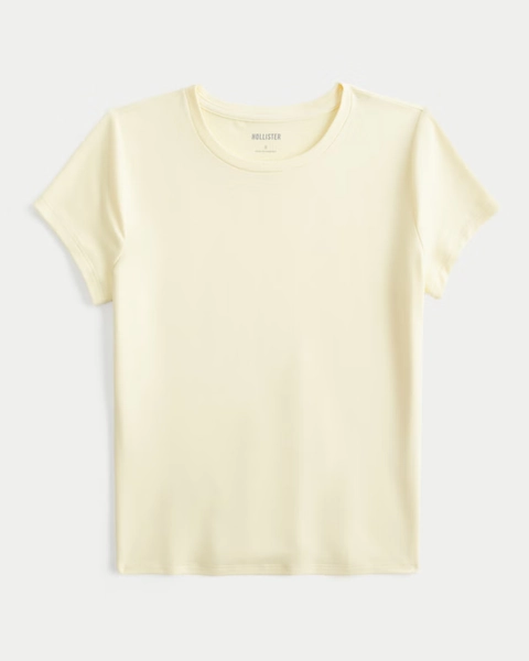 Seamless Fabric Crew Baby Tee