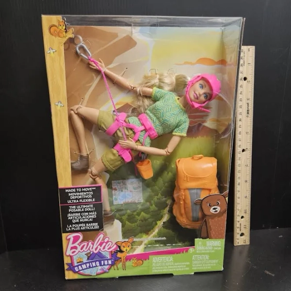 Barbie Camping Fun Hiker Doll