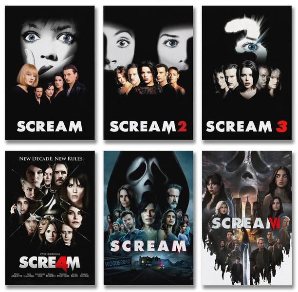 Scream 1-6 Complete Hexology Collection Digital UHD-2729