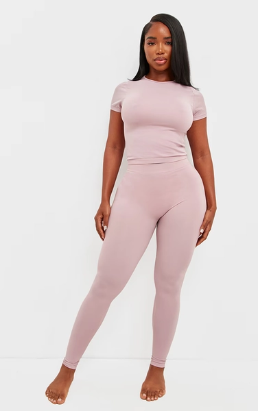 Shape Mauve Stretch Seamless Leggings