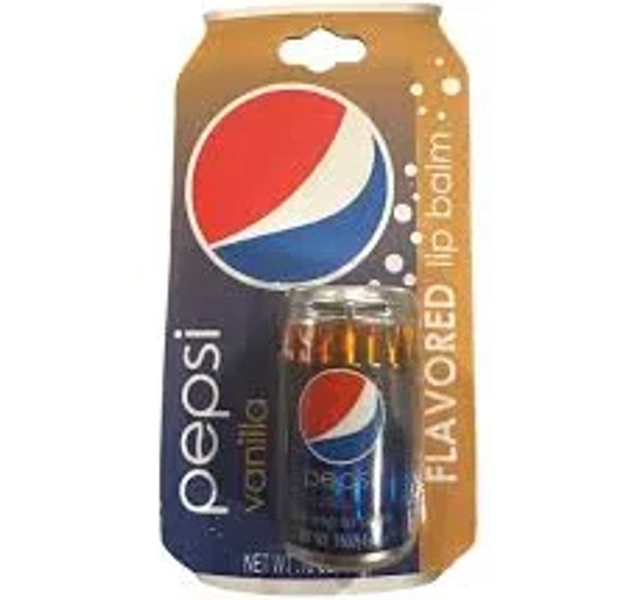 2009 Lotta Luv Soda Can Shaped Tasty Lip Balm PEPSI VANILLA 0.16 oz Vintage/Rare/Vhtf