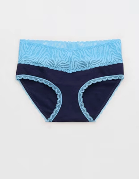 Superchill Cotton Zebra Lace Boybrief Underwear