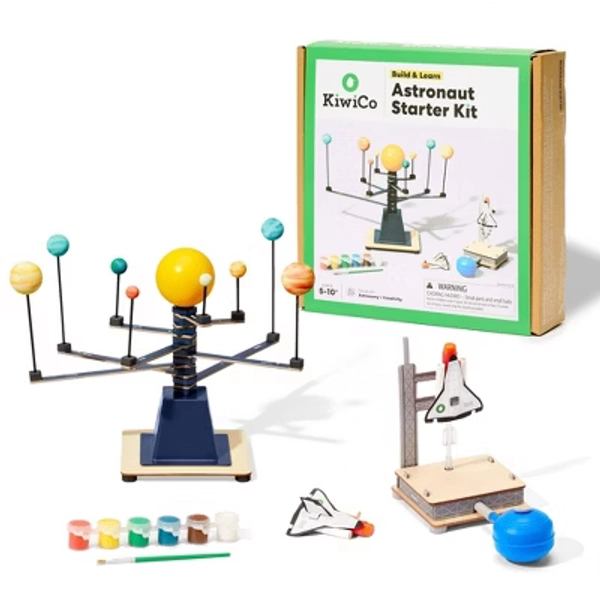 KiwiCo Astronaut Starter Kit: Educational Astronomy & Creative Thinking Tools, Plastic & Paper Materials