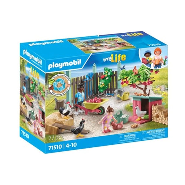 PLAYMOBIL 71510 My Life: Chicken Farm Garden