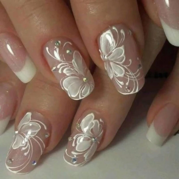 French Tip Press on Nails