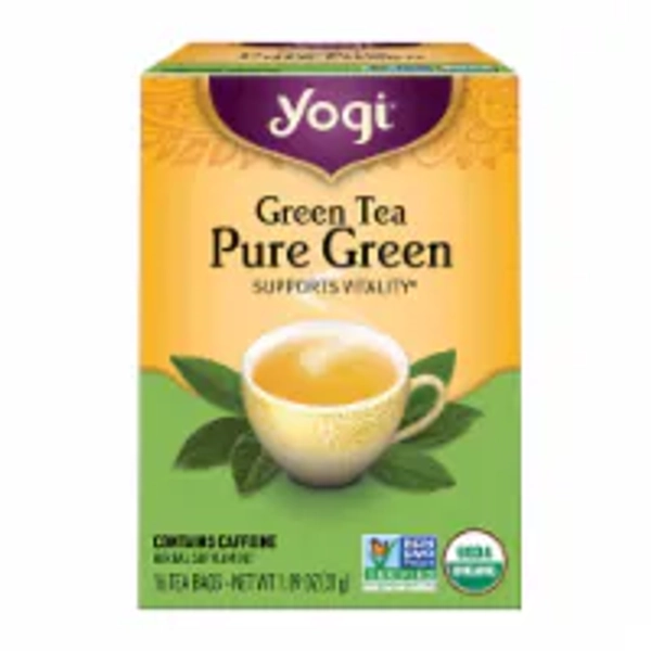 Yogi Green Tea Pure Green Tea Bags, 16 ct