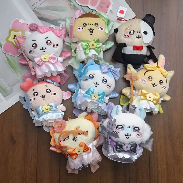 yiji Doll First Generation Magical Girl Generation Usagi Momonga Hachiware Cartoon Plush Doll Doll School Bag Pendant Gift - AliExpress 26
