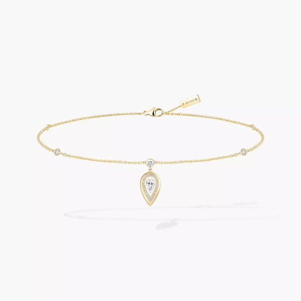 Fiery ankle bracelet