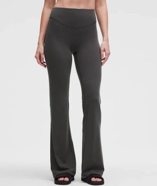 lululemon Women's Wunder Under SmoothCover High-Rise Bootcut Pant - Size 12 | Grey