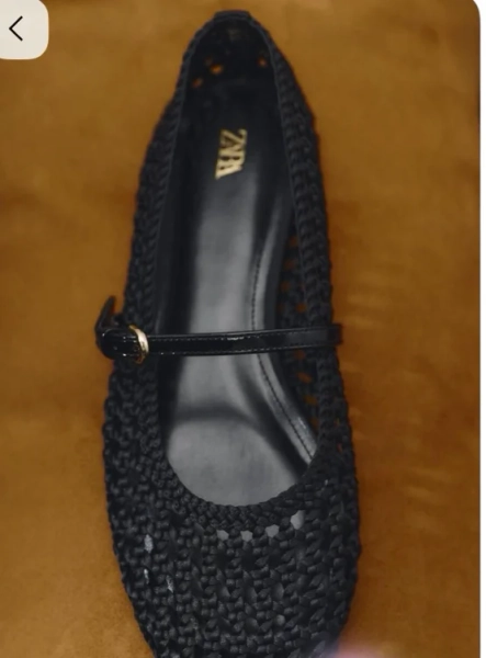 Ballerine Zara (sur Vinted Sur mon compte en favori)