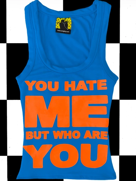 SWEET LORD O'MIGHTY! YOU HATE ME IN BLUE