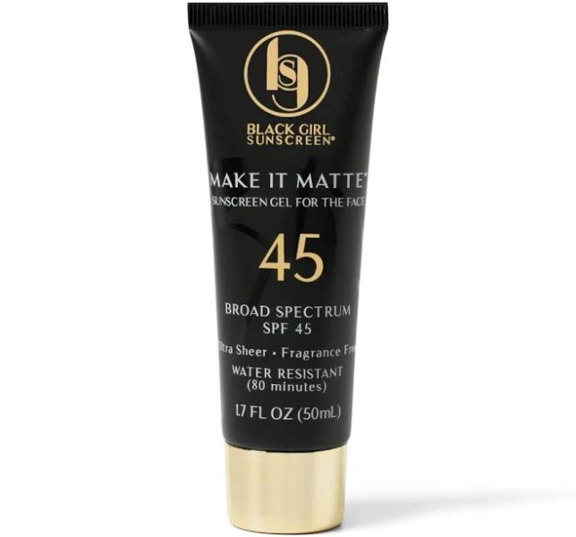 Black Girl Sunscreen Make It Matte SPF 45