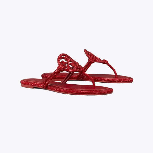 Miller Pavé Knotted Sandal | Tory Burch