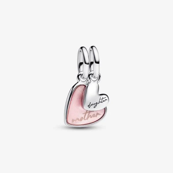 Pandora Sterling Silver Splittable Mother & Daughter Dangle Charm