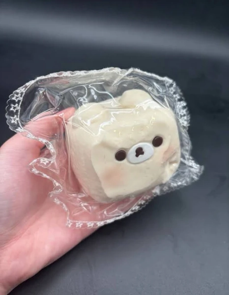 Cute Frozen Butter Taba Squishy Bear