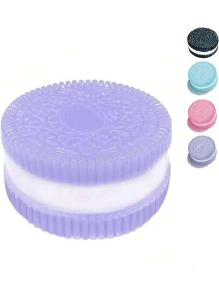 Handmade Silicone Stress Relief Squishy Toy,Silicone Taba Squishy Toy,Squishys Handmade Sticky Toys,Decompression Venting Toys, Perfect For Stress And Anxiety Relaxing (Purple)