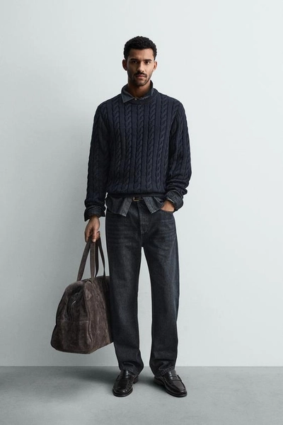 CABLE KNIT JUMPER