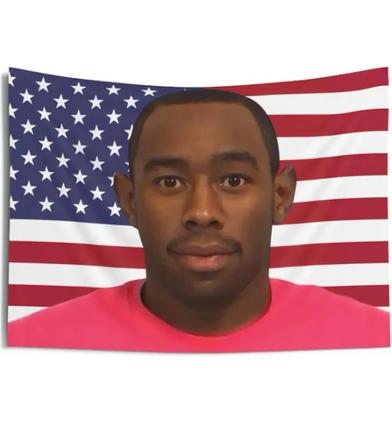 Tyler the Creator FREE shipping Pink American Wall Tapestry Hanging Wall decor Tapestry Bedroom