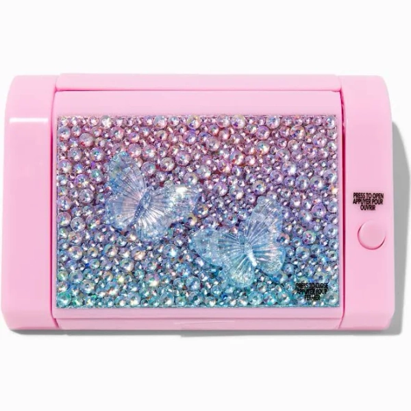 Claire's Butterfly Bling Mechanical Lip Gloss Set