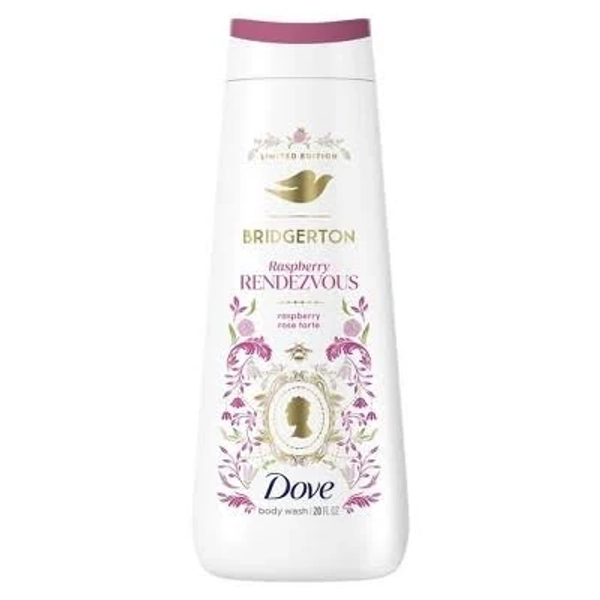 Dove Beauty Bridgerton Body Wash Raspberry Rendezvous