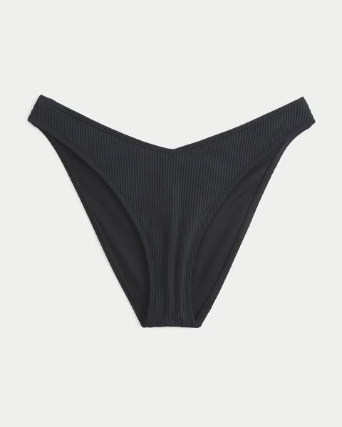Ribbed Cheeky Bikini Bottom