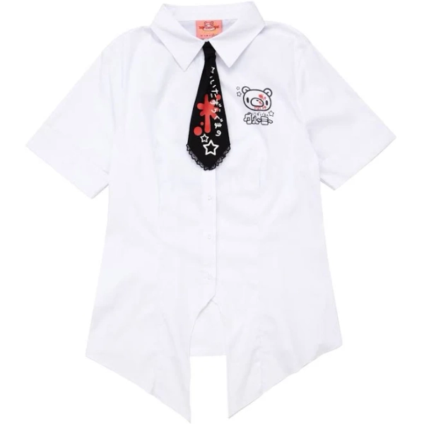 Gloomy Bear Button Up Shirt & Tie