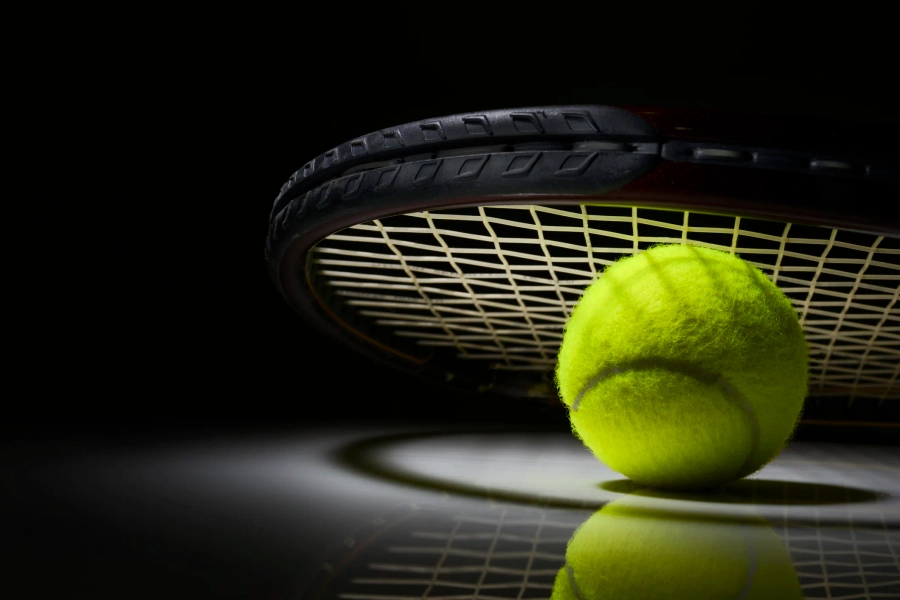 Racket Restring - Exbolt 65 @ 23lb (Black)