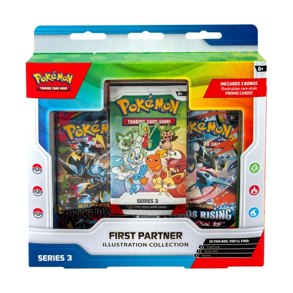 Pokemon Trading Card Games First Partner Illustration Collection Series 3 - Walmart.com