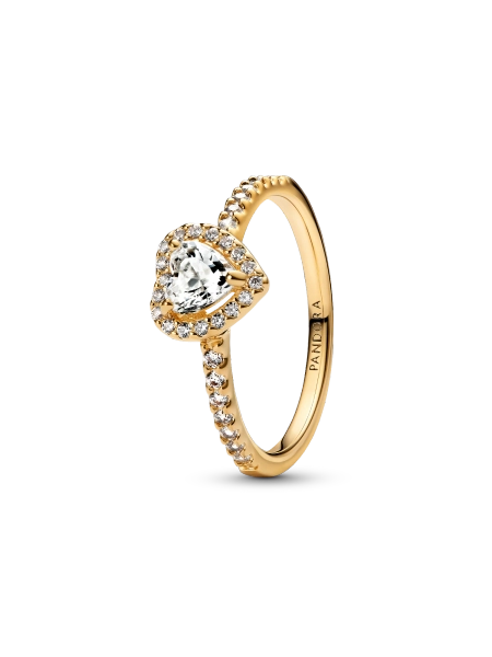 Elevated Heart Ring