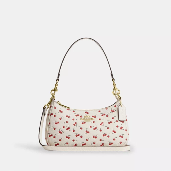 Teri Shoulder Bag With Cherry Print