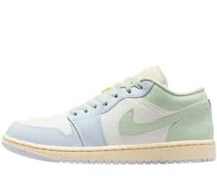 Air Jordan 1 Low Blue-Green Shoes