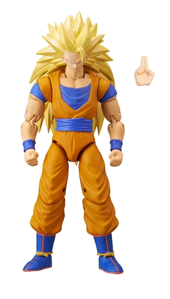 Dragon Stars Series - Dragon Ball Super - Super Saiyan 3 Goku, 6.5" Action Figure - Walmart.com