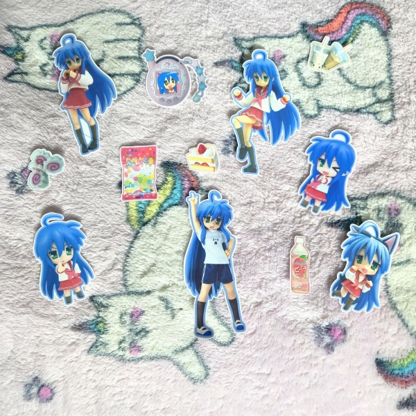 Lucky Star Konata Izumi Sticker Pack