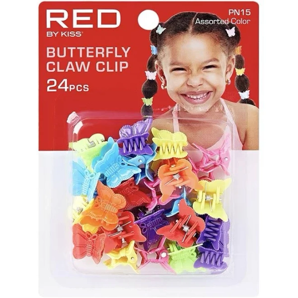 Red Kids Butterfly Claw