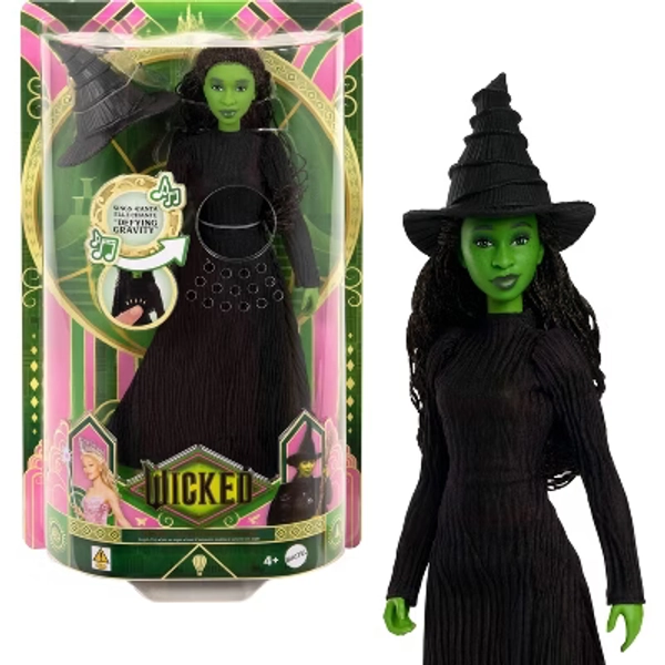 Universal Pictures' Wicked Singing Elphaba 11" Fashion Doll Posable with Removable Movie Fashions and Accessories