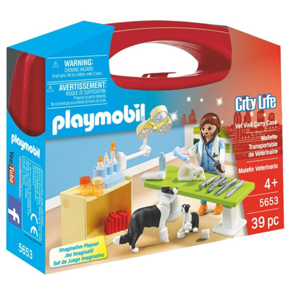 Playmobil 5653 Carrying Case Small "Vet"