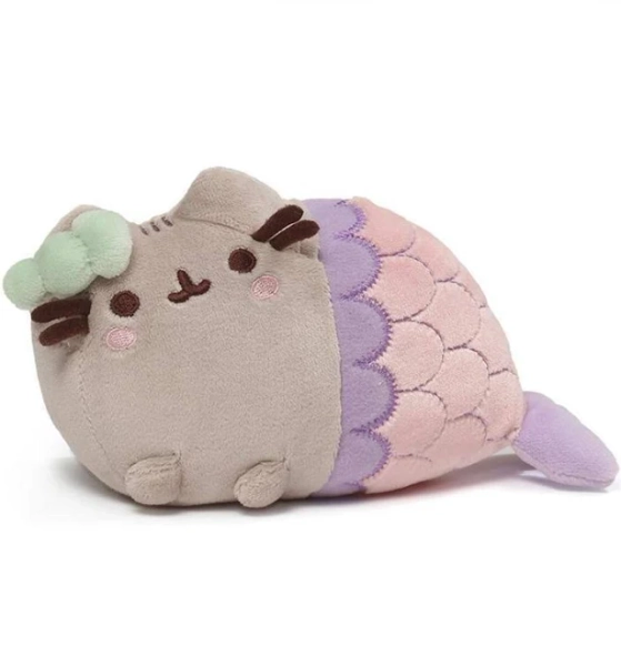 Gund Pusheen Mermaid Spiral Shell Plush