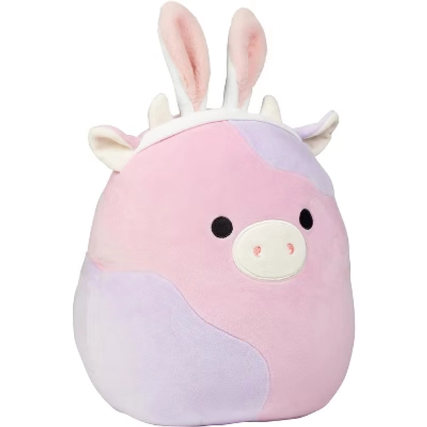 Squishmallows Patty The Cow- Official Jazwares Plush- Collectible 10-Inch Soft & Squishy Cattle Stuffed Animal Toy - Great Gift for Kids, Girls & Boys