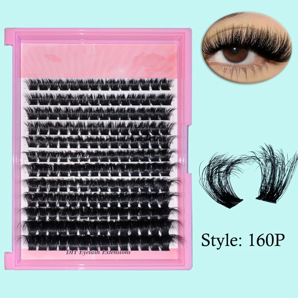 （USA ONLY）160P DIY Cluster Lashes