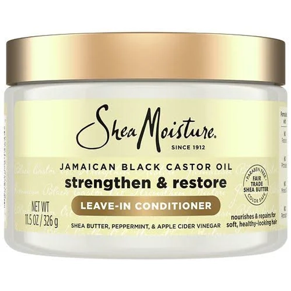 Shea Moisture Jamaican Black Castor Oil Strengthen Restore Leave-In Conditioner