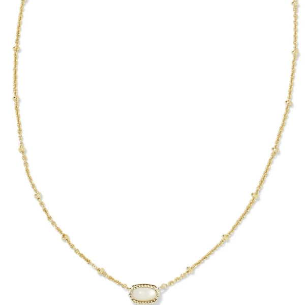Kendra Scott Mini Elisa Satellite Short Pendant Necklace Gold