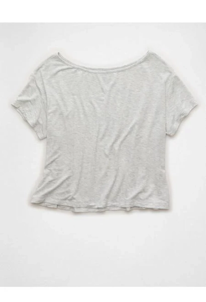 American Eagle Women's Off-The-Shoulder Modal Tee