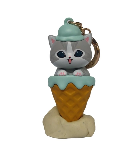 Mofusand Ice Cream Collection Green Ice Cream Pendant