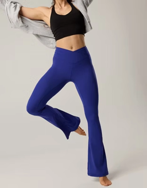OFFLINE By Aerie Real Me High Waisted Crossover Flare Legging