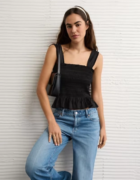 AE Smocked Tank Top