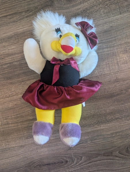 Vintage Chuck E. Cheese  1992 Helen Henny Plush Official Showbiz Pizza