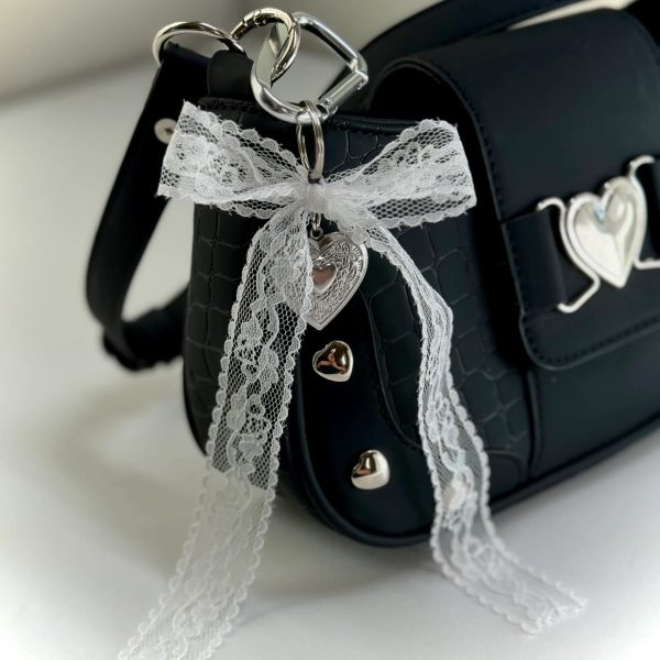 NEW COLORS Coquette Bow Keychain Carabiner| Cute Dainty Bag and Purse Accessories