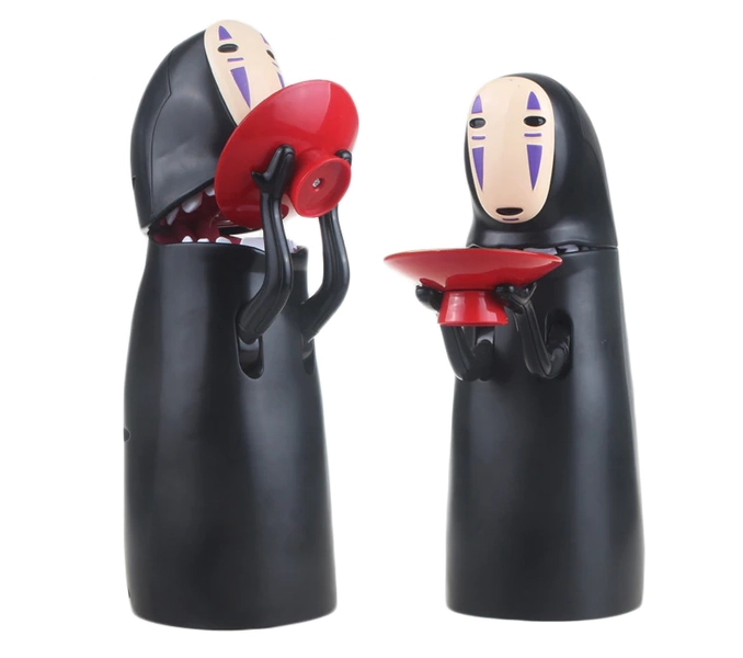 Spirited Away No Face Kaonashi Moving Piggy Bank - Ghibli Store