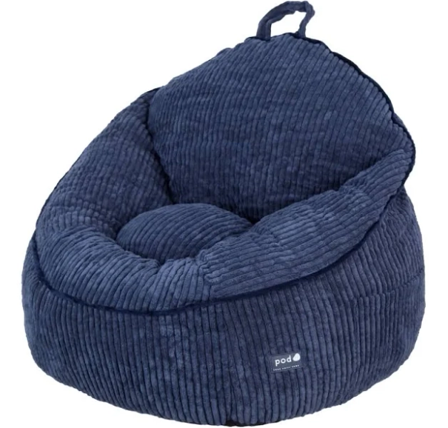 Room Revival Compressed Foam Bean Bag Chair for Kids