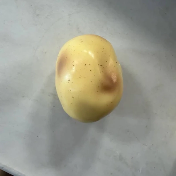 Crunchy Crispy Potato Squishy Stress Ball ASMR Fidget Toy, Handmade Filled Squeeze Block Sensory Toy